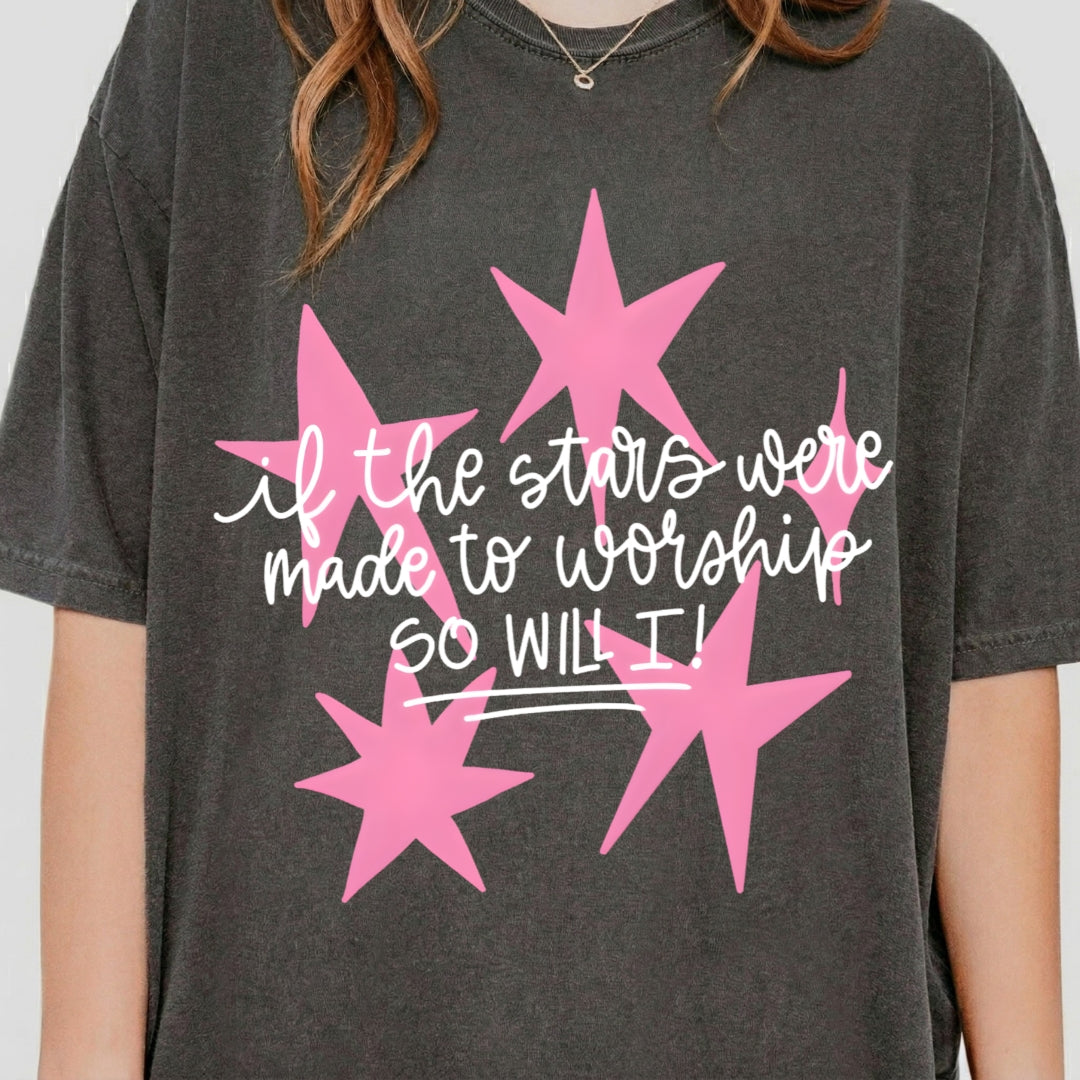 So Will I Christian Faith Shirt  — Comfort Colors 1717