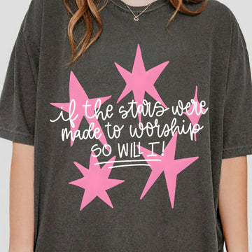 So Will I Christian Faith Shirt  — Comfort Colors 1717