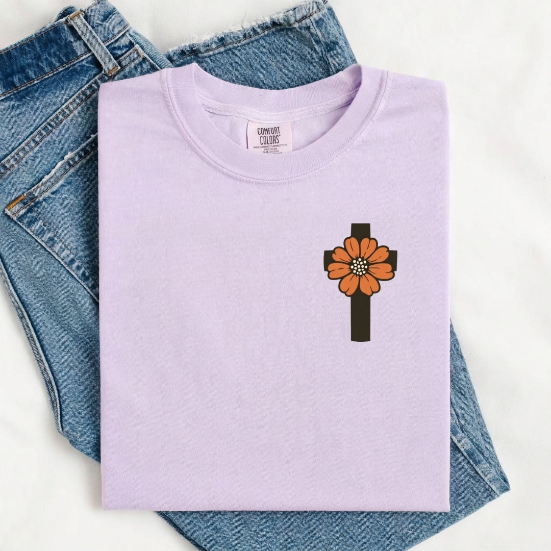 Retro There Was Jesus Shirt — Comfort Colors 1717