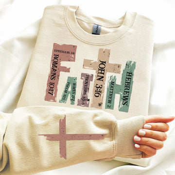 Faith Bible Quotes Shirt - Comfort Colors 1717