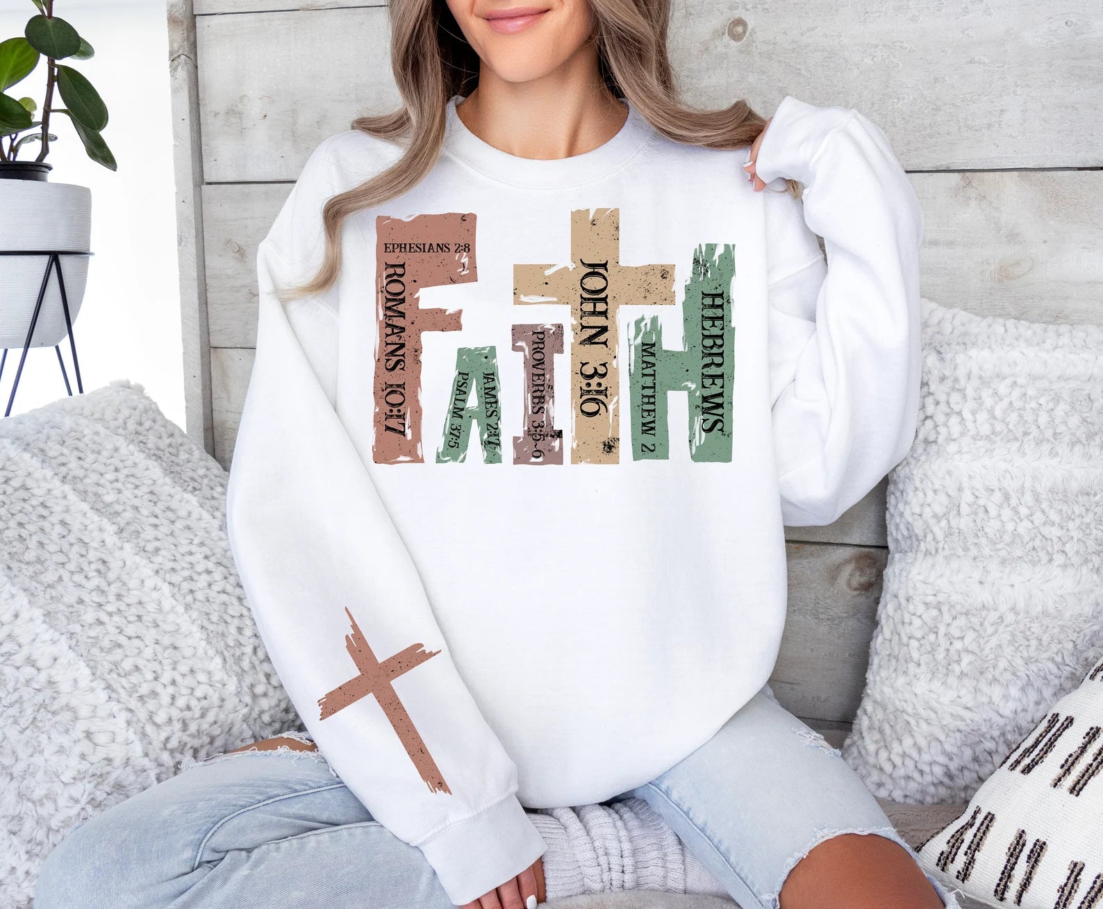 Faith Bible Quotes Shirt - Comfort Colors 1717
