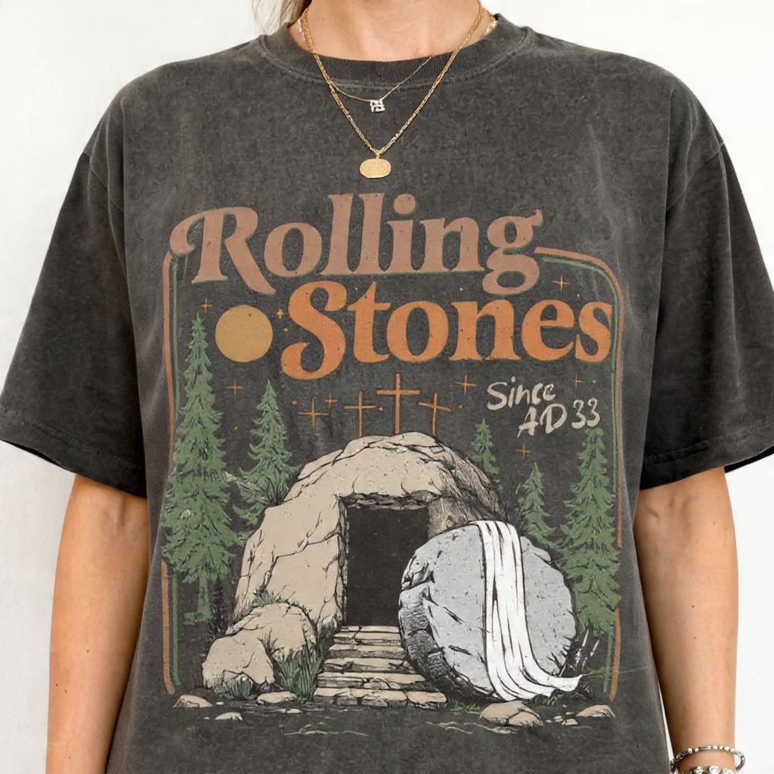 Rolling Stones Christian Shirt — Comfort Colors 1717