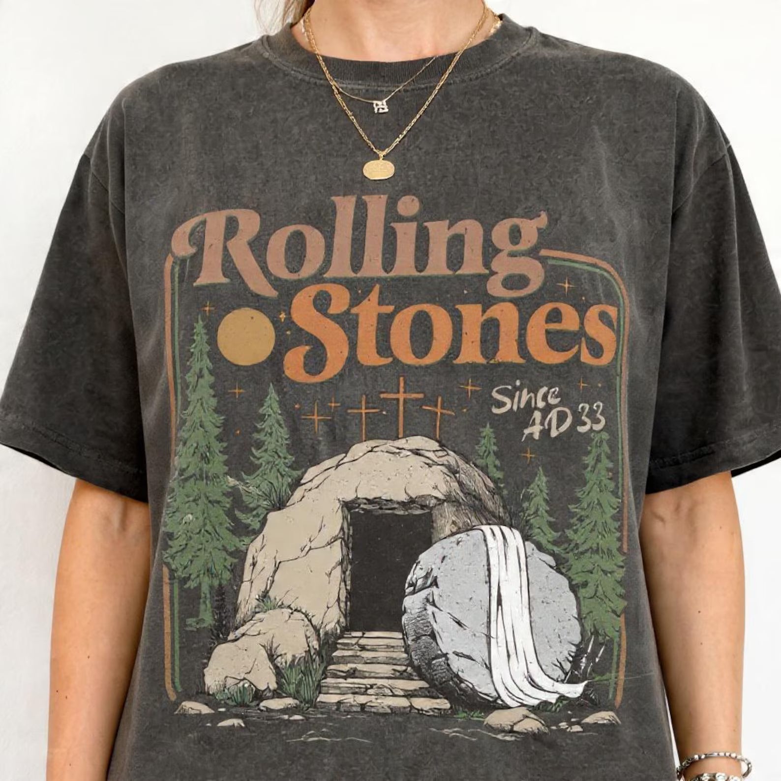 Rolling Stones Christian Shirt — Comfort Colors 1717