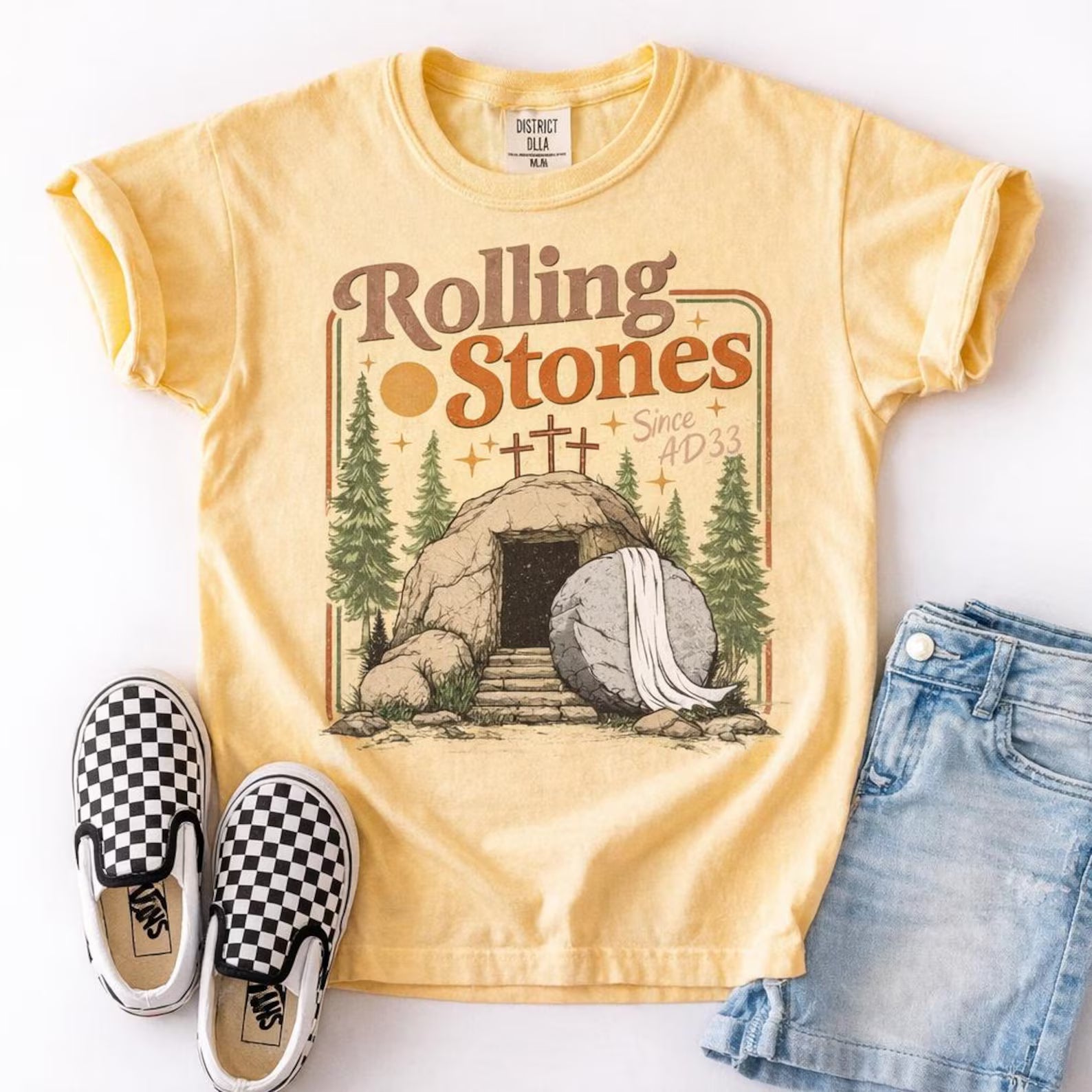 Rolling Stones Christian Shirt — Comfort Colors 1717