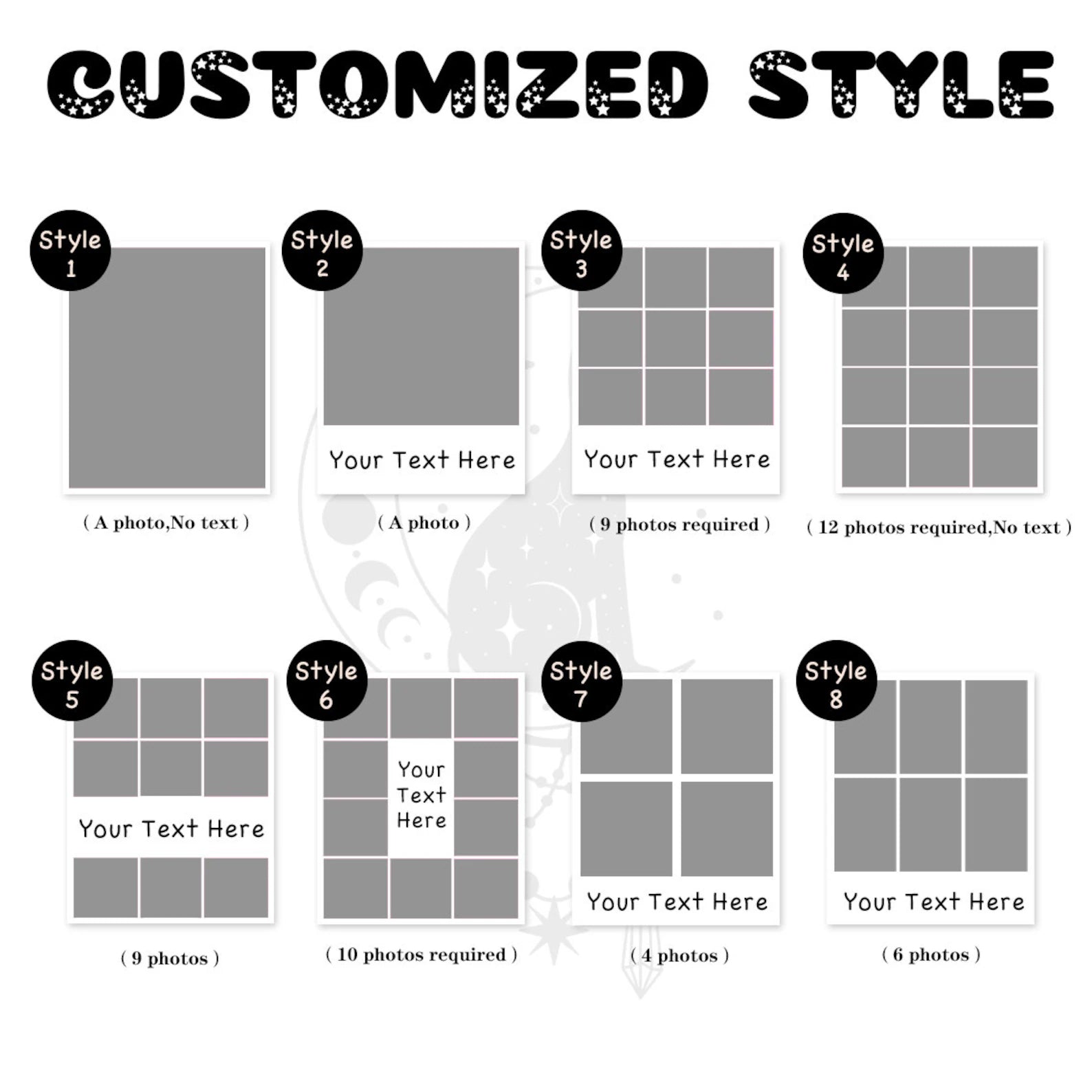 Custom Family Photo  & Text Blanket – Personalized With Love