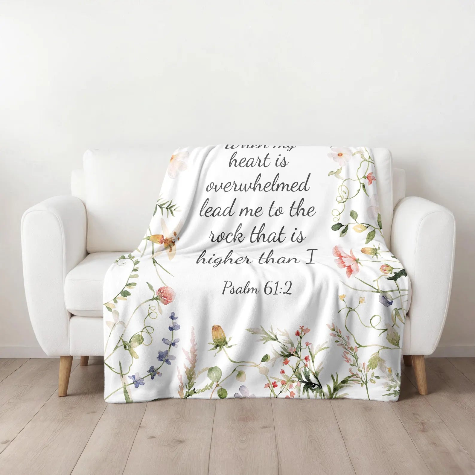 Personalized Quote Blanket – Custom Message Gift for Mom or Grandma
